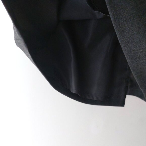 New Cond. Calvin Klein Womens Grey Gray Skirt Suit - Blazer Sz 2 - Skirt Sz 4 - Picture 11 of 13